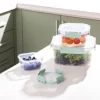 Contenedor de plástico cuadrado 2900 ml