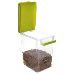 Contenedor de plástico para comida de mascotas 17 L