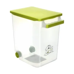 Contenedor de plástico para comida de mascotas 17 L