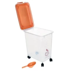 Contenedor de plástico para comida de mascotas 30 L