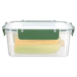Contenedor de plástico rectangular 900 ml
