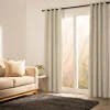 Cortina blackout chenille ojetillos 140x240 cm