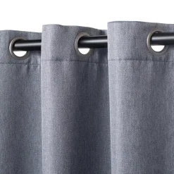 Cortina blackout con ojetillos tweed 140x240 cm