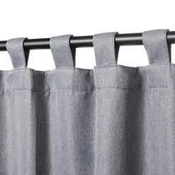 Cortina blackout con presillas tweed 140x240 cm