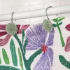 Cortina de baño waffle texturizada 180x180 cm