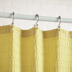 Cortina para baño de algodón jacquard 180x190 cm