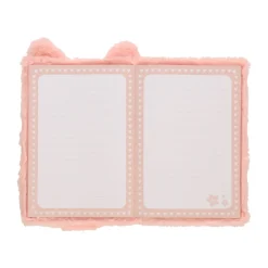 Cuaderno peluche con lápiz