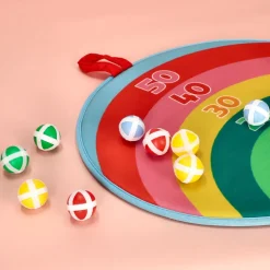 Dardo con velcro y pelotas
