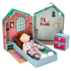 Dormitorio de muñeca 28x18x40 cm