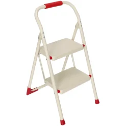 Escalera plegable de metal 50x40x77,5 cm