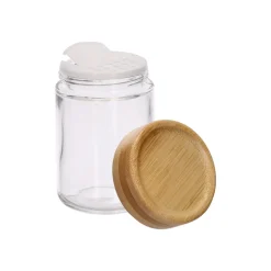 Especiero con tapa de madera 200 ml