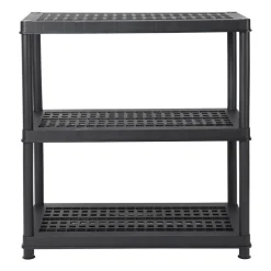 Estante de Plástico PP 3 Repisas 90x44x91 cm