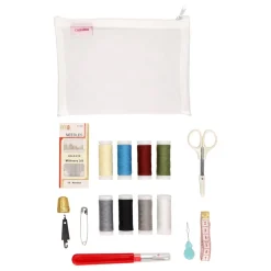 Estuche con set de costura