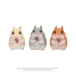 Figura apretable de hamster