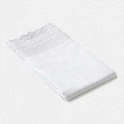 Funda de almohada bordada 240 hilos50 X 90