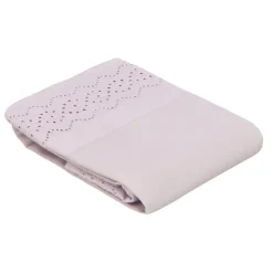 Funda de almohadón bordada 70x50 cm