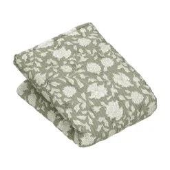 Funda de almohadón seersucker floral 70x50 cm