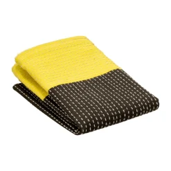 Funda de cojín algodón bordado 60x40 cm