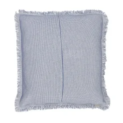 Funda de cojín de algodón mini waffle 45x45 cm