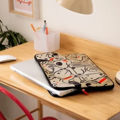 Funda de neopreno con cierre para notebook 15 pulgadas