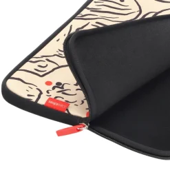 Funda de neopreno con cierre para notebook 15 pulgadas