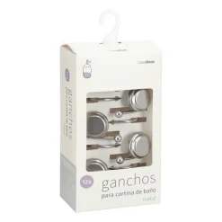 Ganchos para cortina de metal