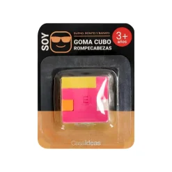 Goma con forma de puzzle