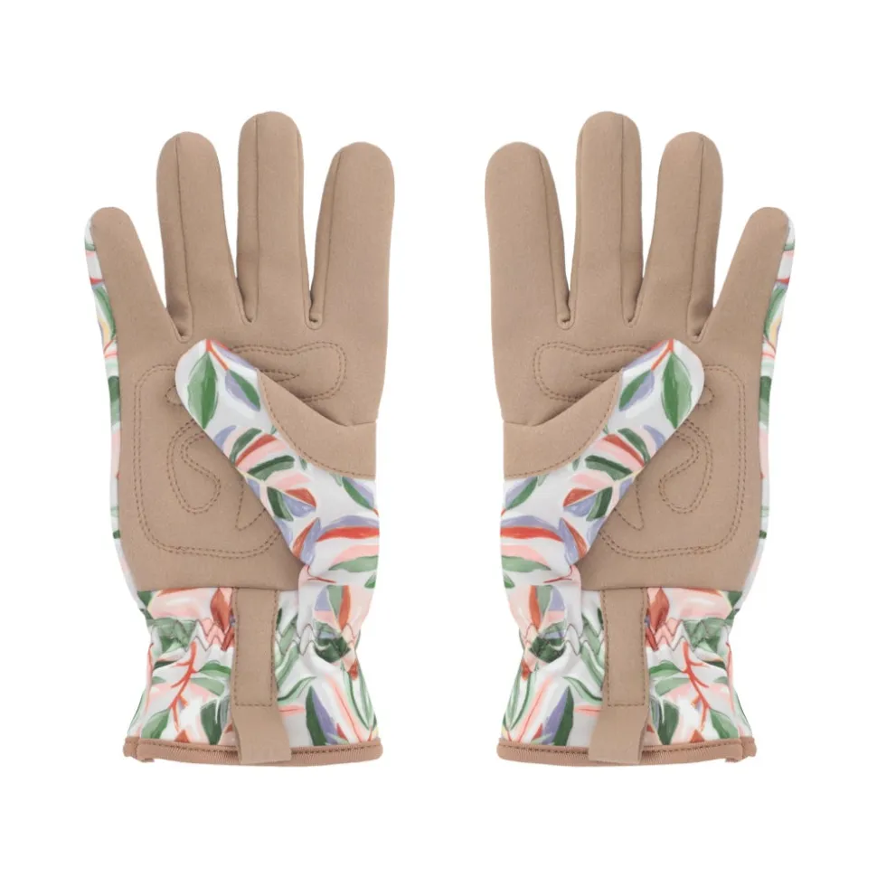 Guantes de jardín con estampado