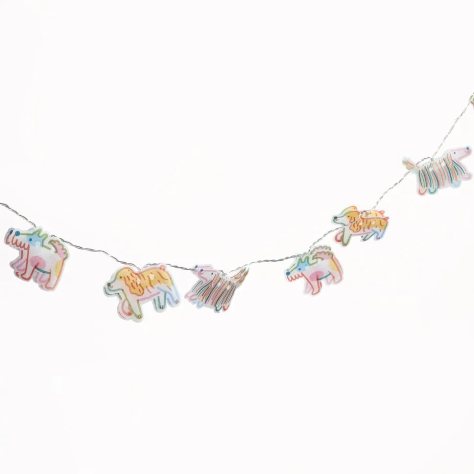 Guirnalda de luces con diseño