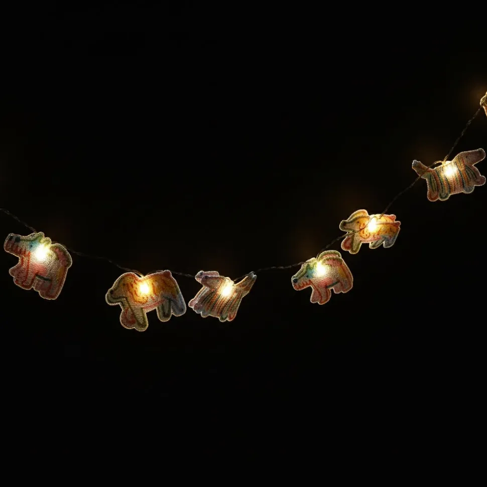 Guirnalda de luces con diseño