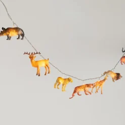 Guirnalda de luces de plástico con figura 2 mt