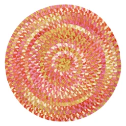 Individual redondo de papel tejido 38 cm