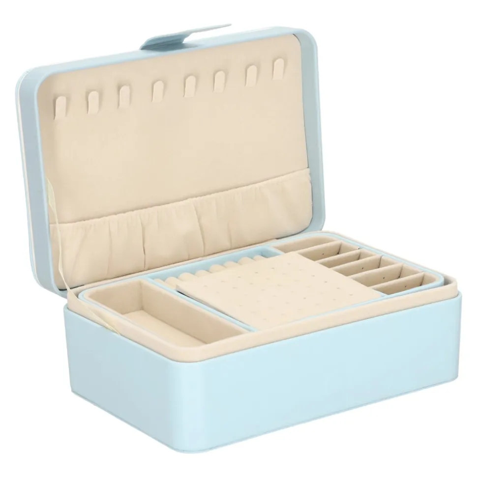 Joyero organizador tipo estuche 24x16x9 cm