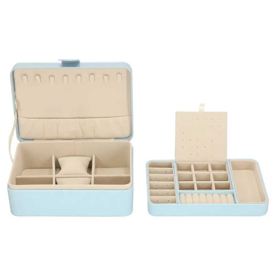 Joyero organizador tipo estuche 24x16x9 cm