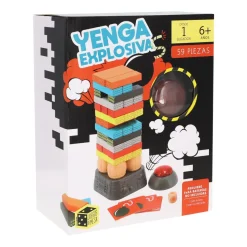 Juego “Yenga explosiva”
