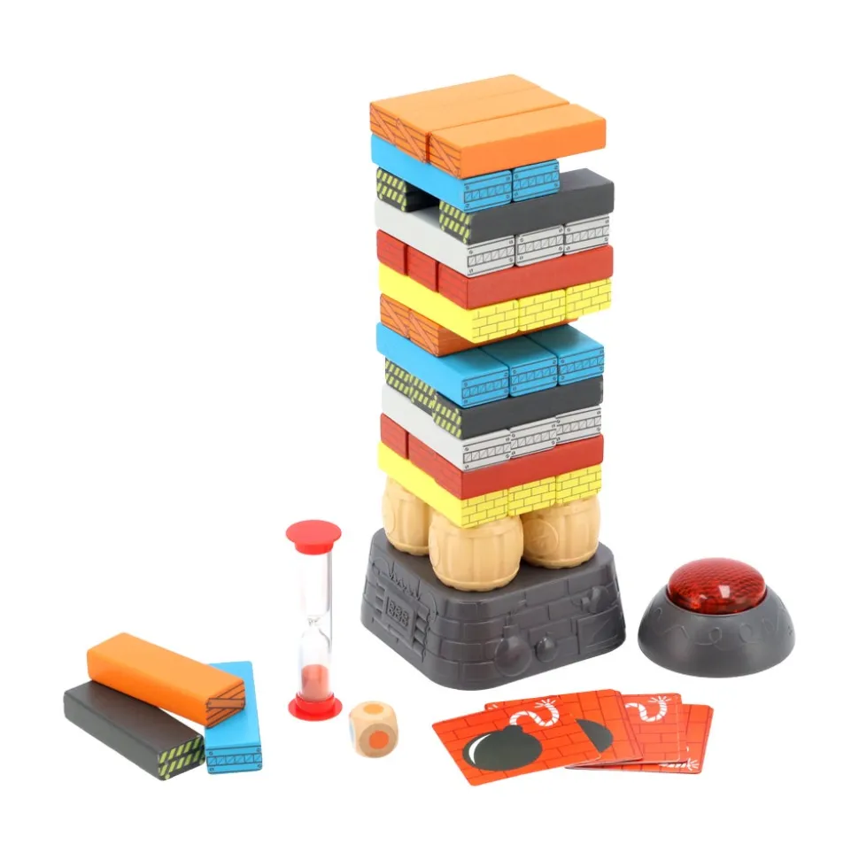 Juego “Yenga explosiva”