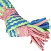 Juguete textil de algodón tejido grande diámetro 9x34 cm