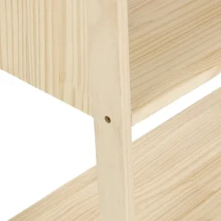 Librero de madera multiuso infantil 63x30x72 cm