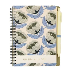 Libreta con lápiz 100 hojas con líneas 14,5x18 cm