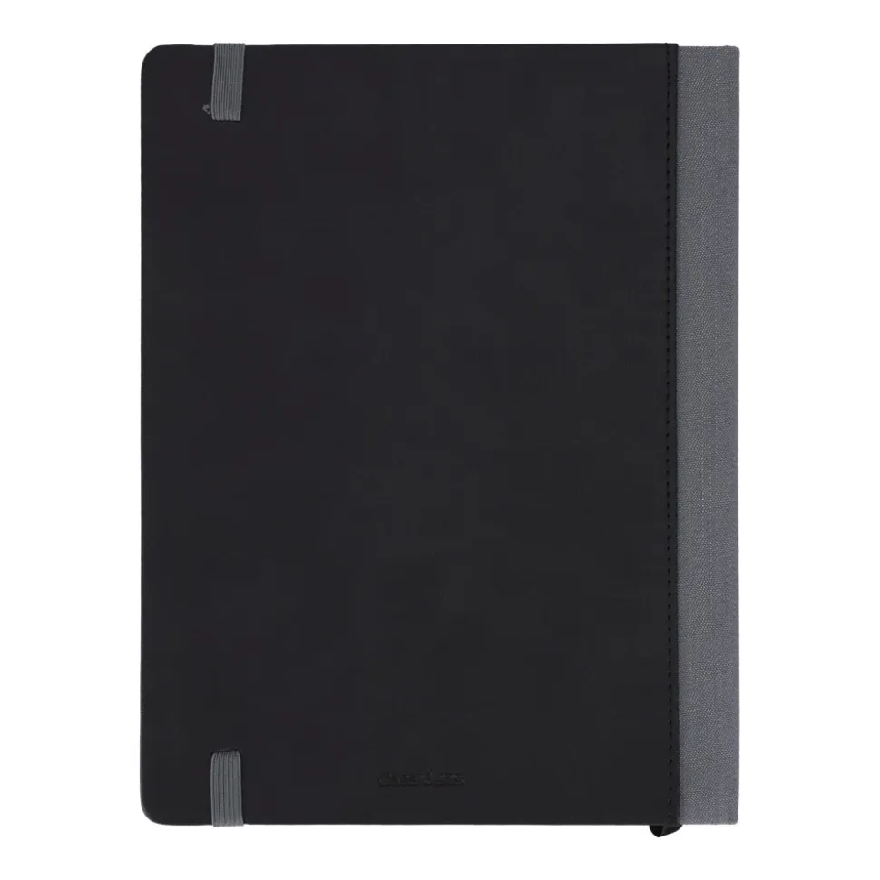 Libreta con portacelular 18x24 cm