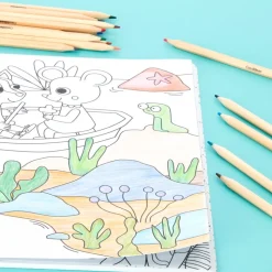 Libro para pintar animales 24x1,2x28 cm