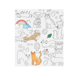Libro para pintar animales 24x1,2x28 cm