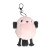 Llavero de peluche con acción