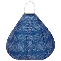 Lámpara solar de tela colgante M 30 cm