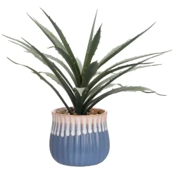 Maceta alta con cactus 41x37,5 cm