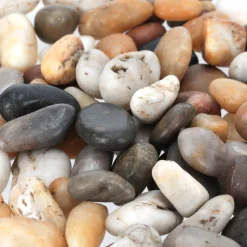 Malla con piedras de río 1kg