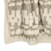 Manta jacquard cordero doble 125x150 cm