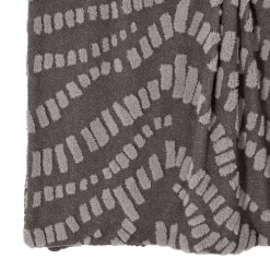 Manta jacquard doble con corderito 125x150 cm