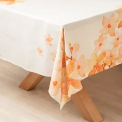 Mantel con estampado floral 150x250 cm