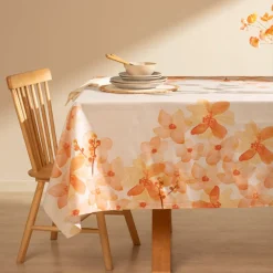 Mantel con estampado floral 150x250 cm
